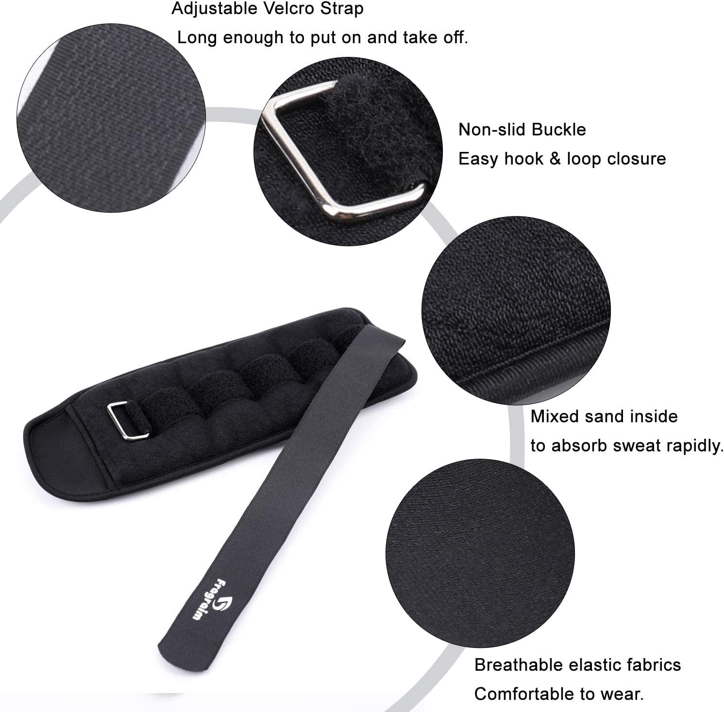 Ankle & Wrist Weights for Strength Training 