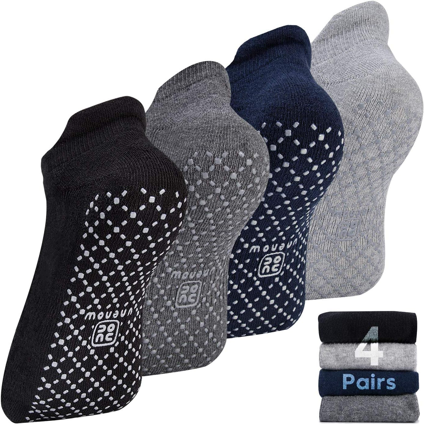 Non-Slip Grip Socks – Cushioned Studio & Everyday Movement Socks