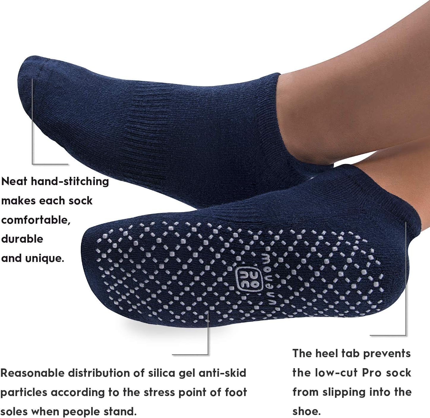 Non-Slip Grip Socks – Cushioned Studio & Everyday Movement Socks