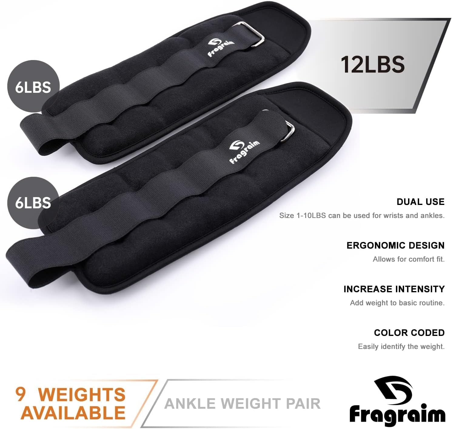 Ankle & Wrist Weights for Strength Training 