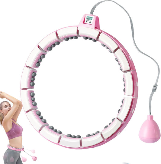 Smart Weighted Hula Hoop – Digital Core Training Hoop