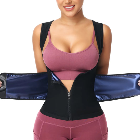 Women's Sauna Waist Trainer Vest